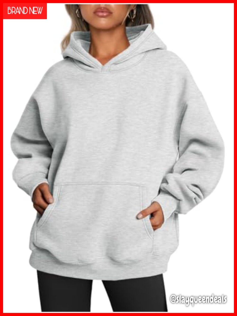 Oversized Hoodie Sweatshirt Fleece Long Sleeve Pullover